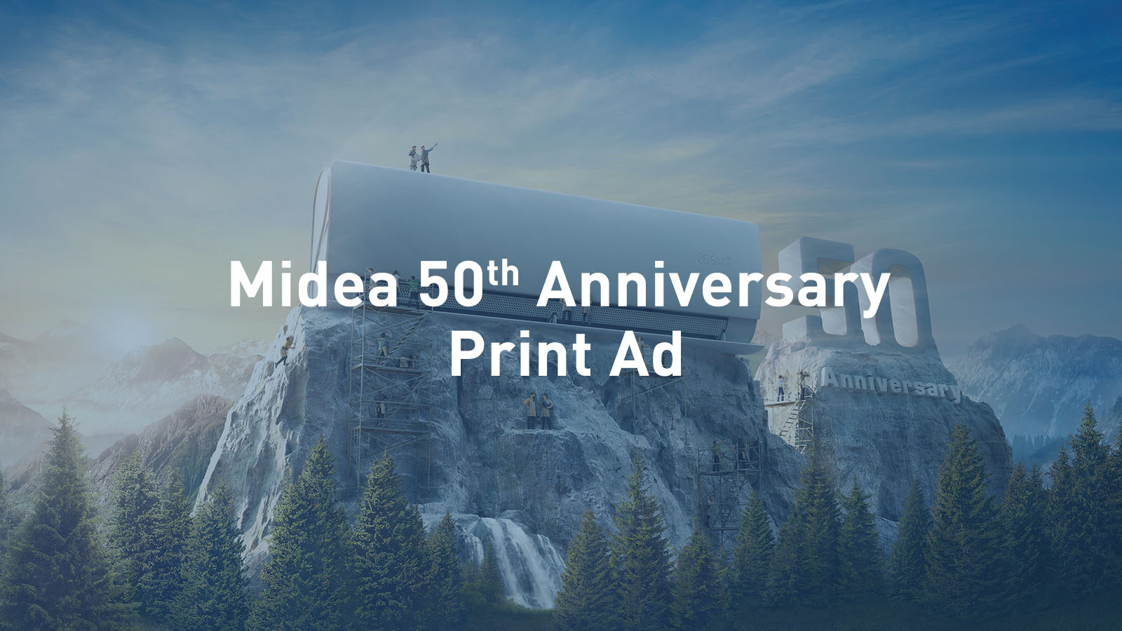 Midea 50th Anniversay Print Ad